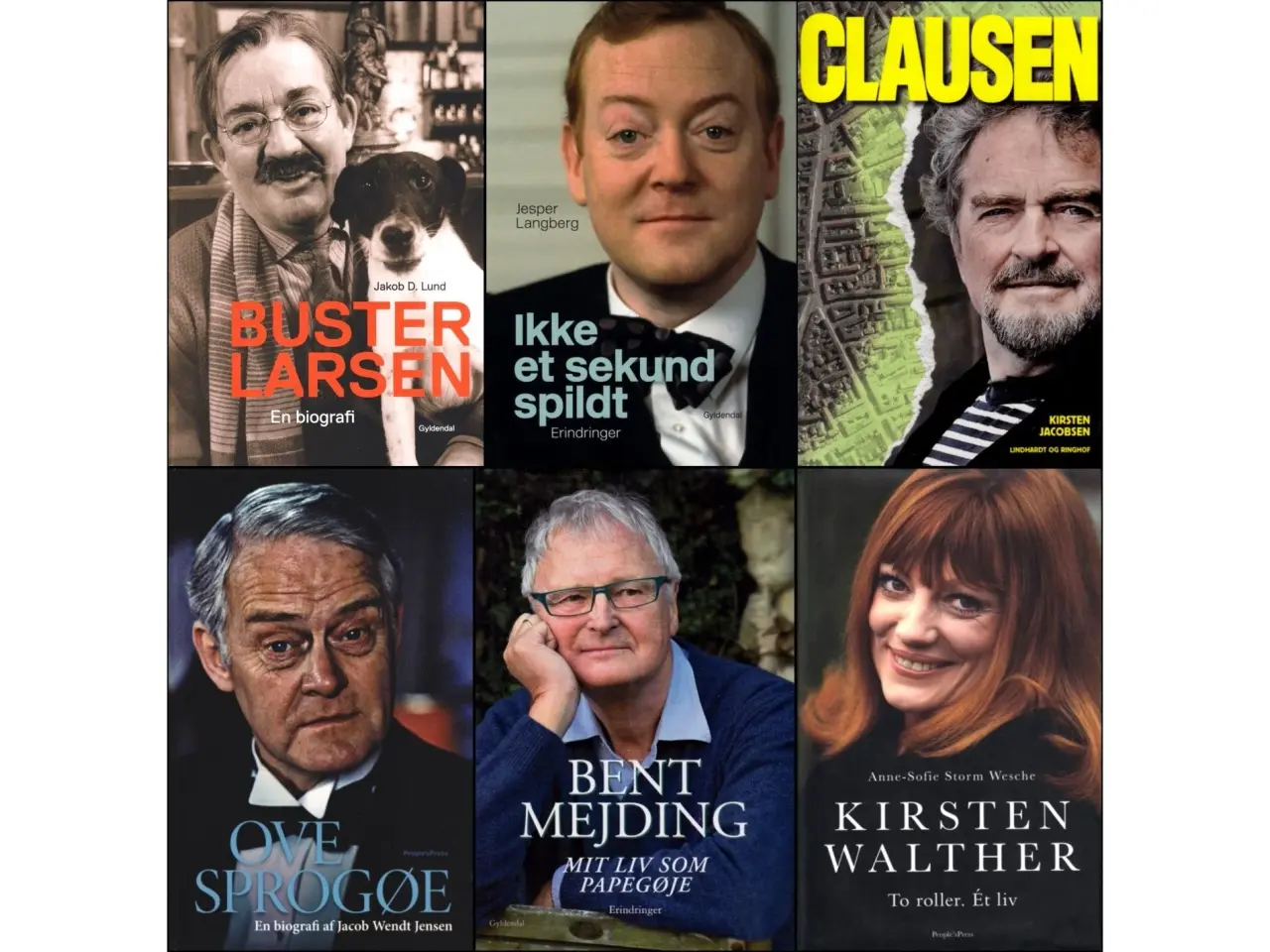 Billede 1 - 67 Skuespillerbiografier m.m.