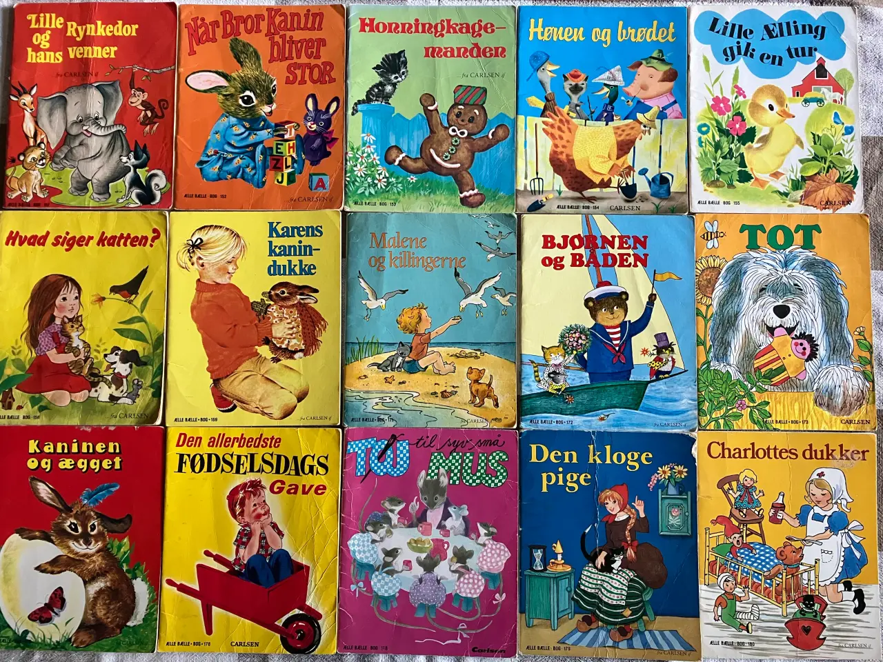 Billede 3 - NEDSAT - SUPER-TILBUD: 62 Ælle Bælle bøger 500 kr.