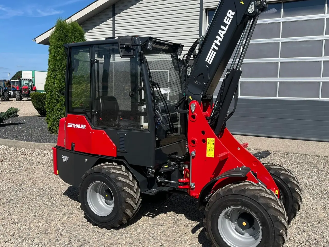 Billede 20 - Thaler 2838T DPF teleskoparm, kabine og brede hjul