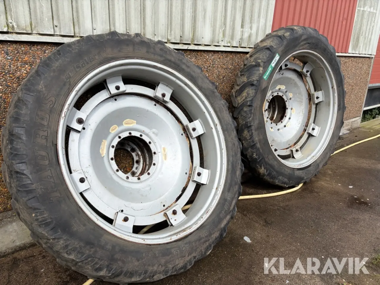 Billede 3 - Spøjtedæk/dobbelthjul Taurus Rc95 2 styk