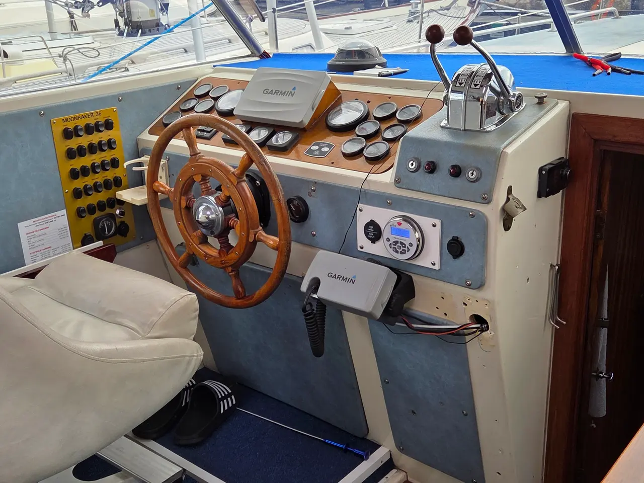 Billede 12 - Moonraker 36 Targa – klassisk engelsk motorbåd