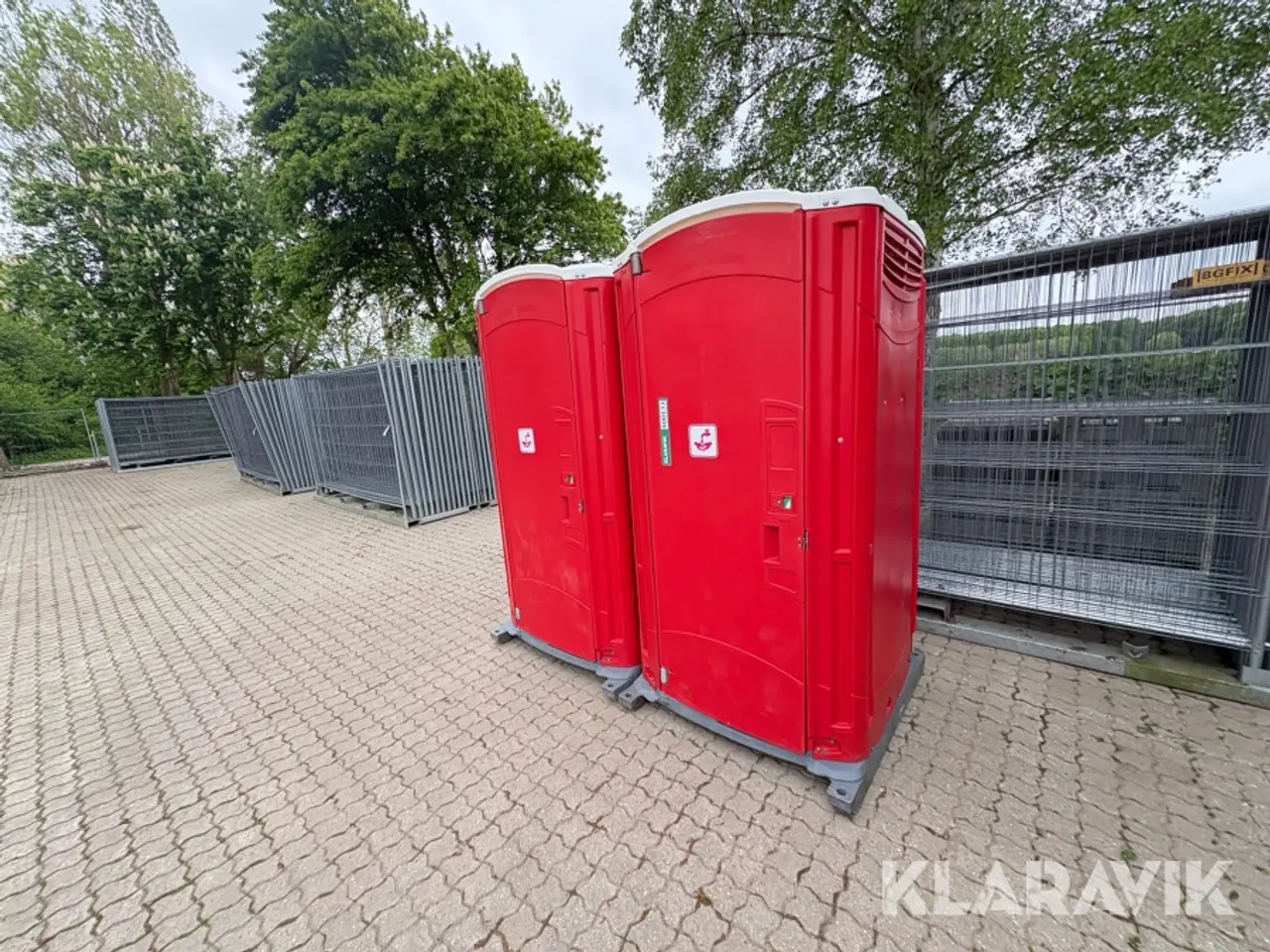 Billede 1 - Toiletkabiner med håndvask Satellite 2 styk