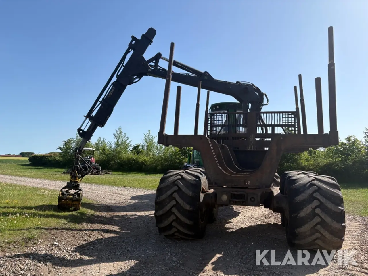 Billede 9 - Udkører John Deere 1510G med hurtigskifte