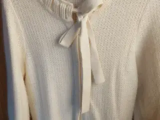 Flot Cardigan Lamswool og Angore str L 