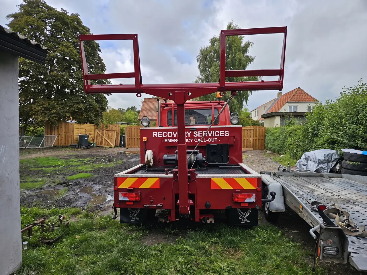Billede 3 - gril vogn mercdes 410d tow turck med wheelslifter