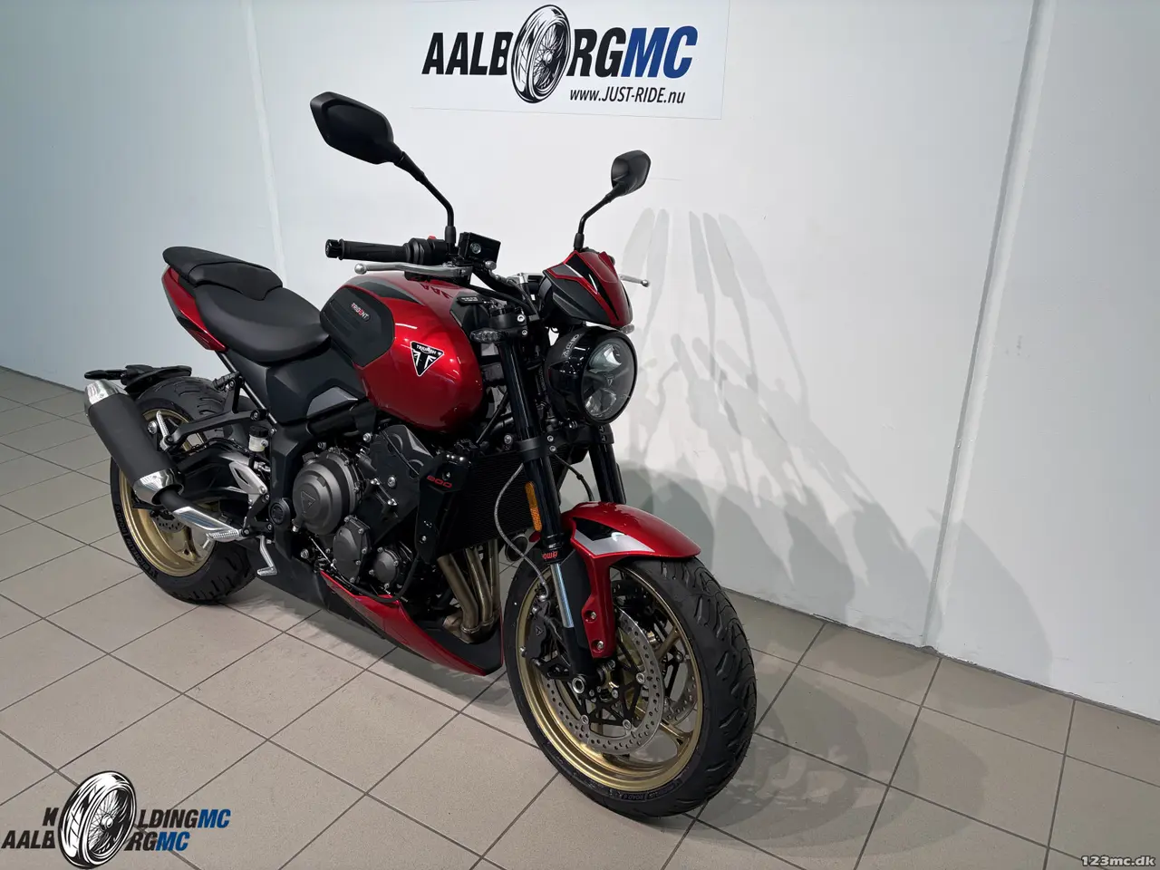 Billede 3 - Triumph Trident 800 Carnival Red