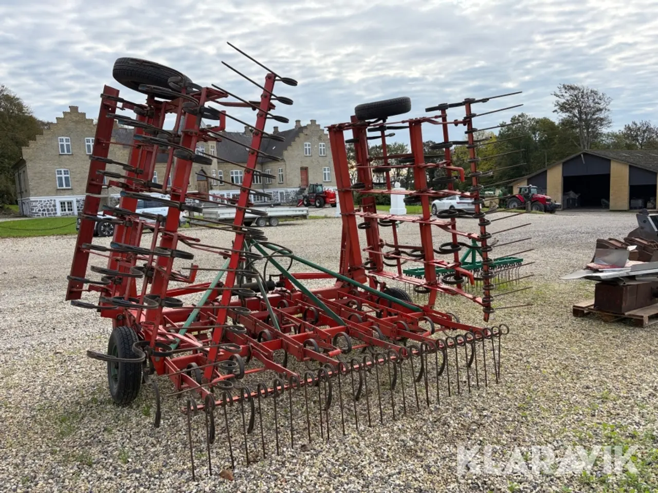 Billede 1 - Såbedsharve Fraugde Model a hydraulisk sammenklapning