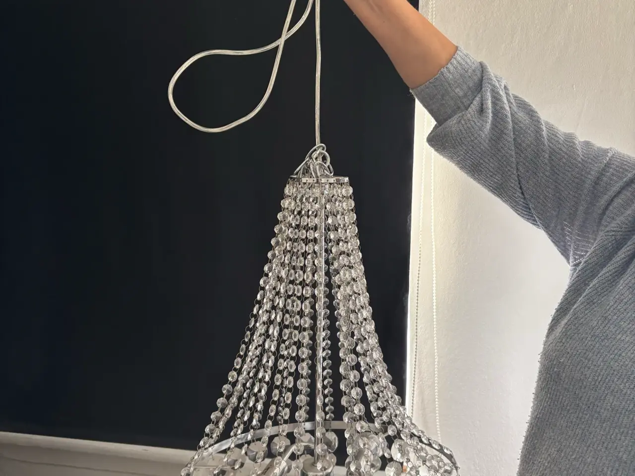 Billede 1 - Markslöjd Gränsö lysekrone lampe