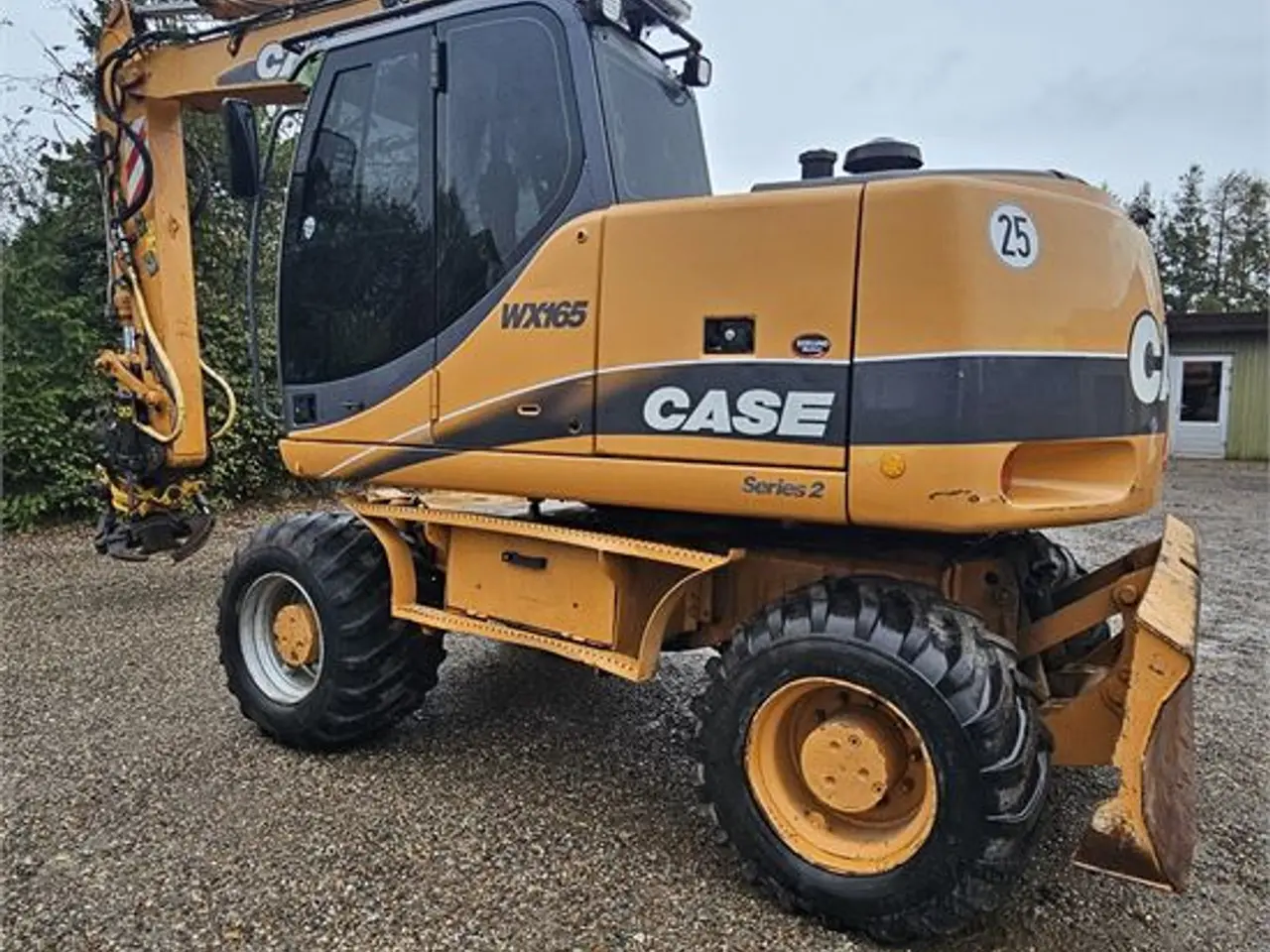 Billede 3 - Case WX165 series 2 - 18 ton - Engcon rototilt