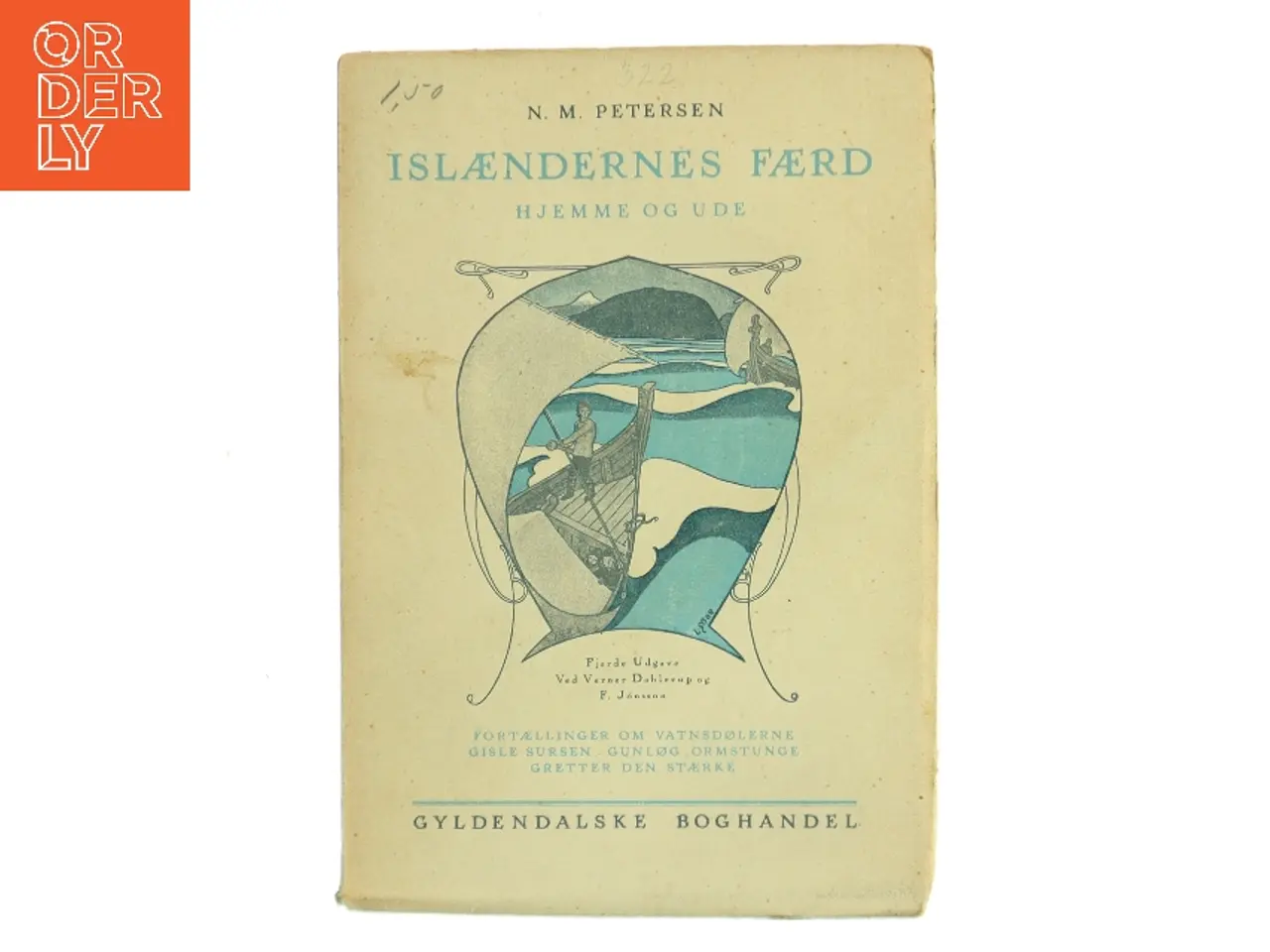 Billede 1 - Islændernes Færd – Hjemme og Ude af N. M. Petersen (Bog)