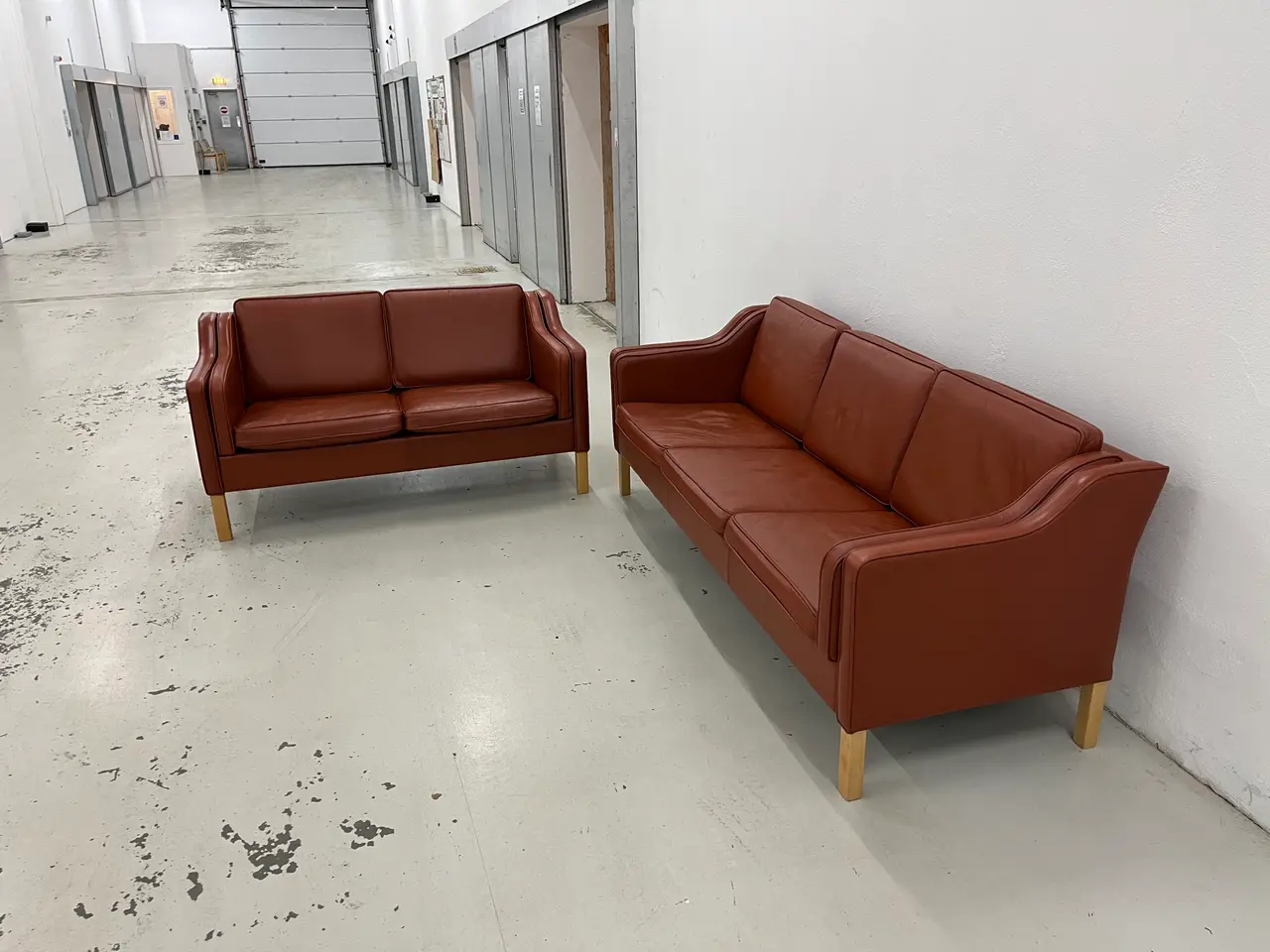 Billede 4 - Eksklusiv Mogens Hansen MH195 3+2 Pers.cognac 
