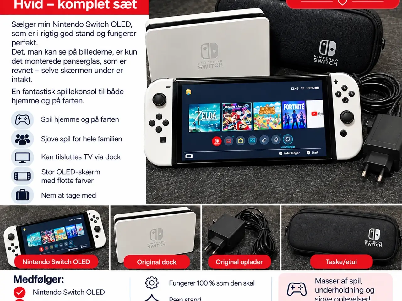 Billede 1 - Nintendo switch Oled