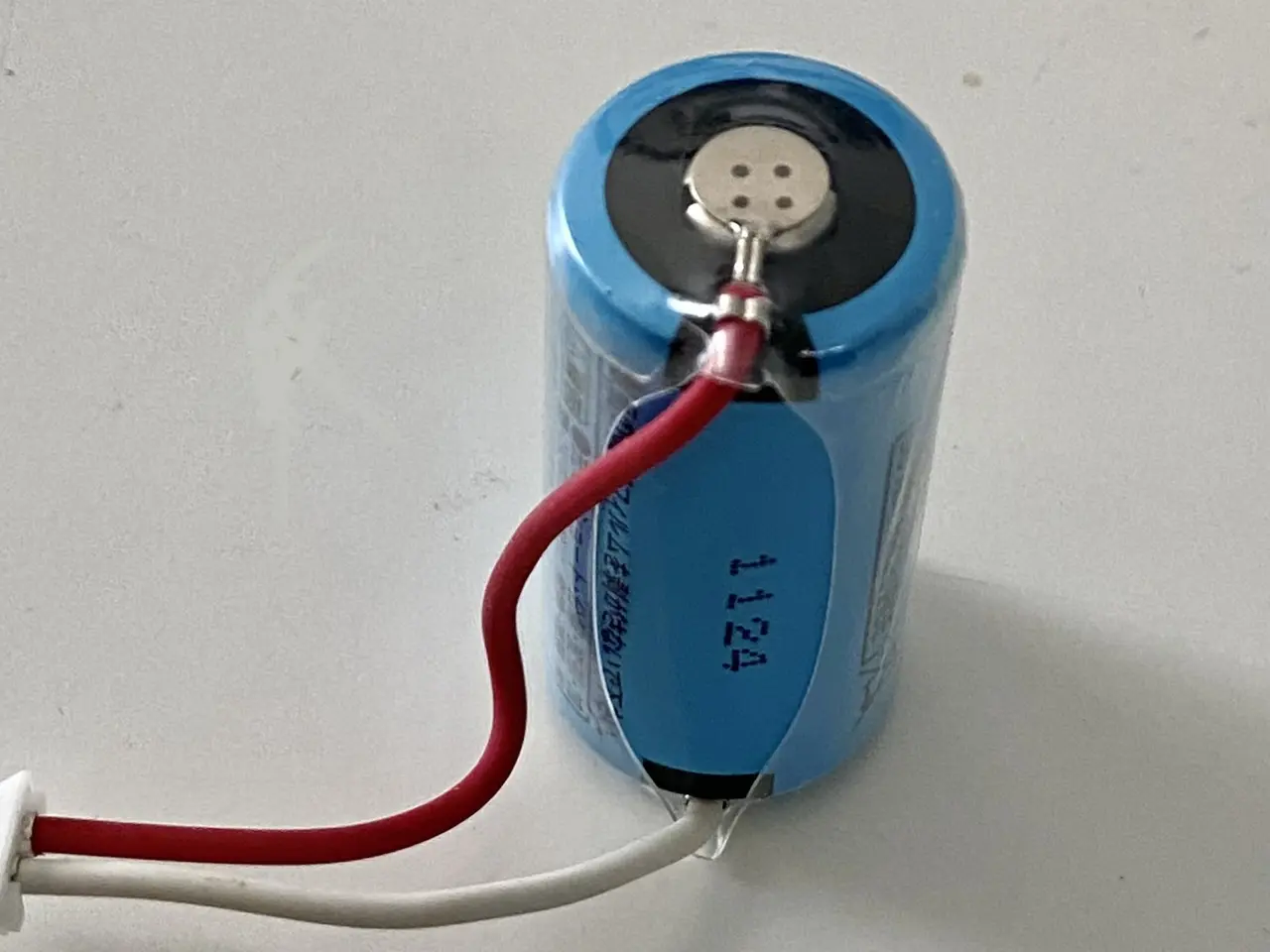 Billede 1 - GP Lithium CR123AZ 3V batteri med kabel – 2800 mAh