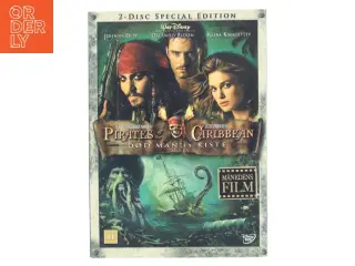 Pirates of the Caribbean 2: Dead Man's Chest (Pirates of the Caribbean 2: Død Mands Kiste) med Johnny Depp (DVD)