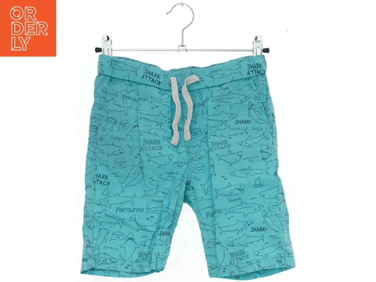 Billede 1 - Shorts med hajprint fra H&M (str. 122)