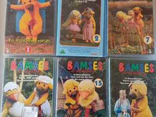 Bamses Billedbog VHS samling børnefilm