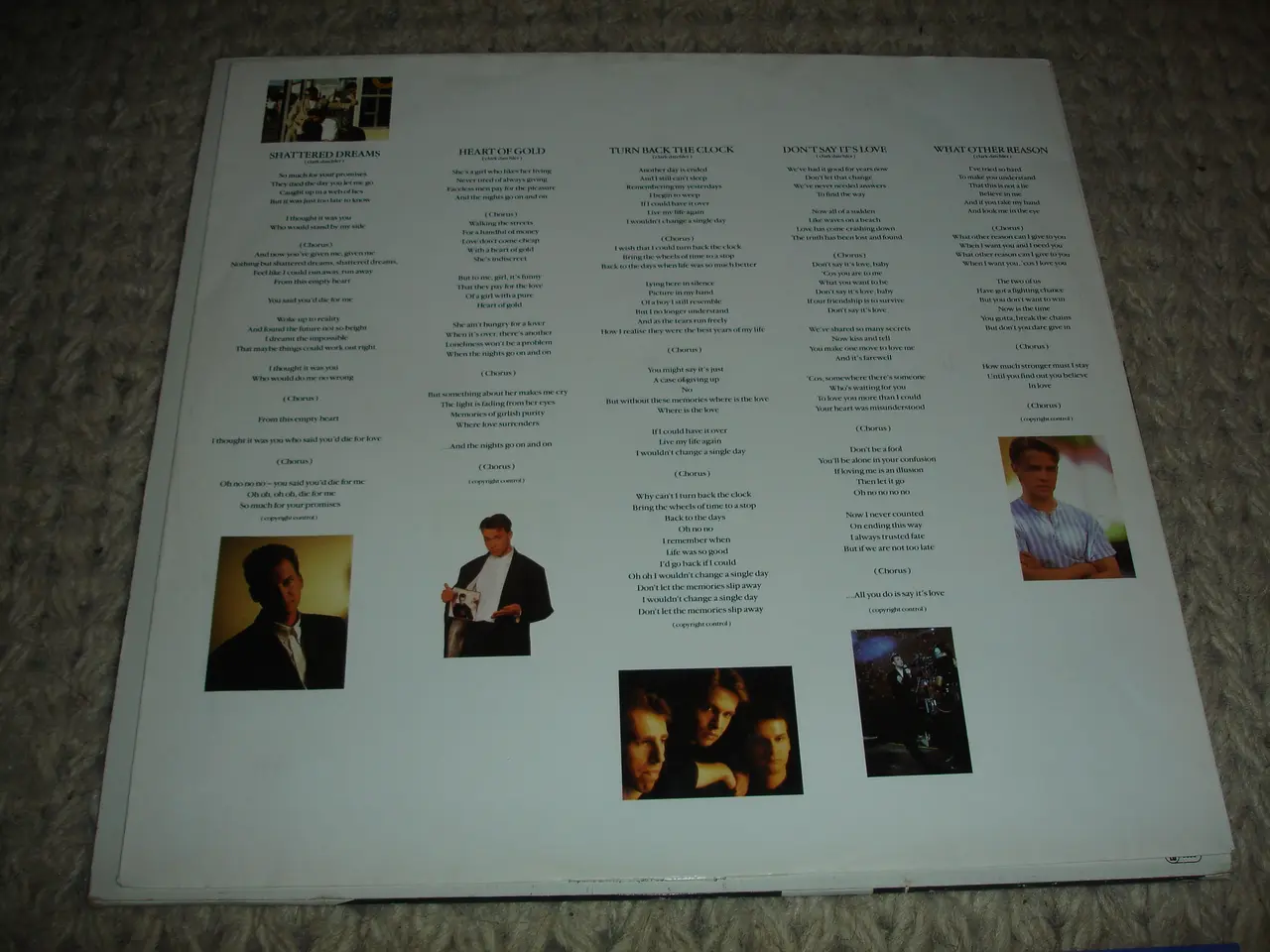 Billede 4 - Johnny Hates Jazz – Turn Back The Clock