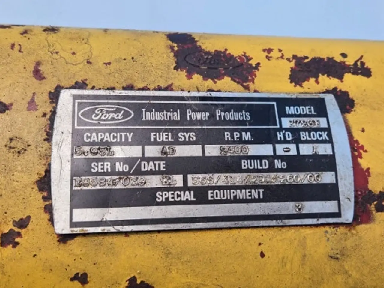 Billede 5 - Ford 2723E Dæksel 6122369