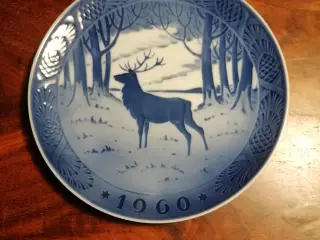 Royal Copenhagen juleplatte 1960