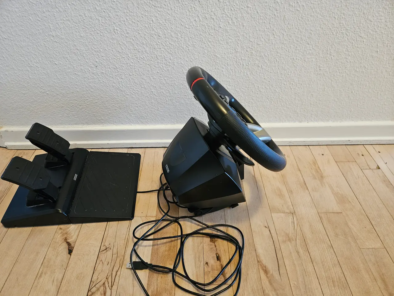 Billede 4 - Hori rat og pedalsæt til PlayStation