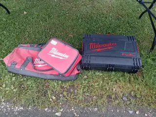 Milwaukee tasker og kasse 