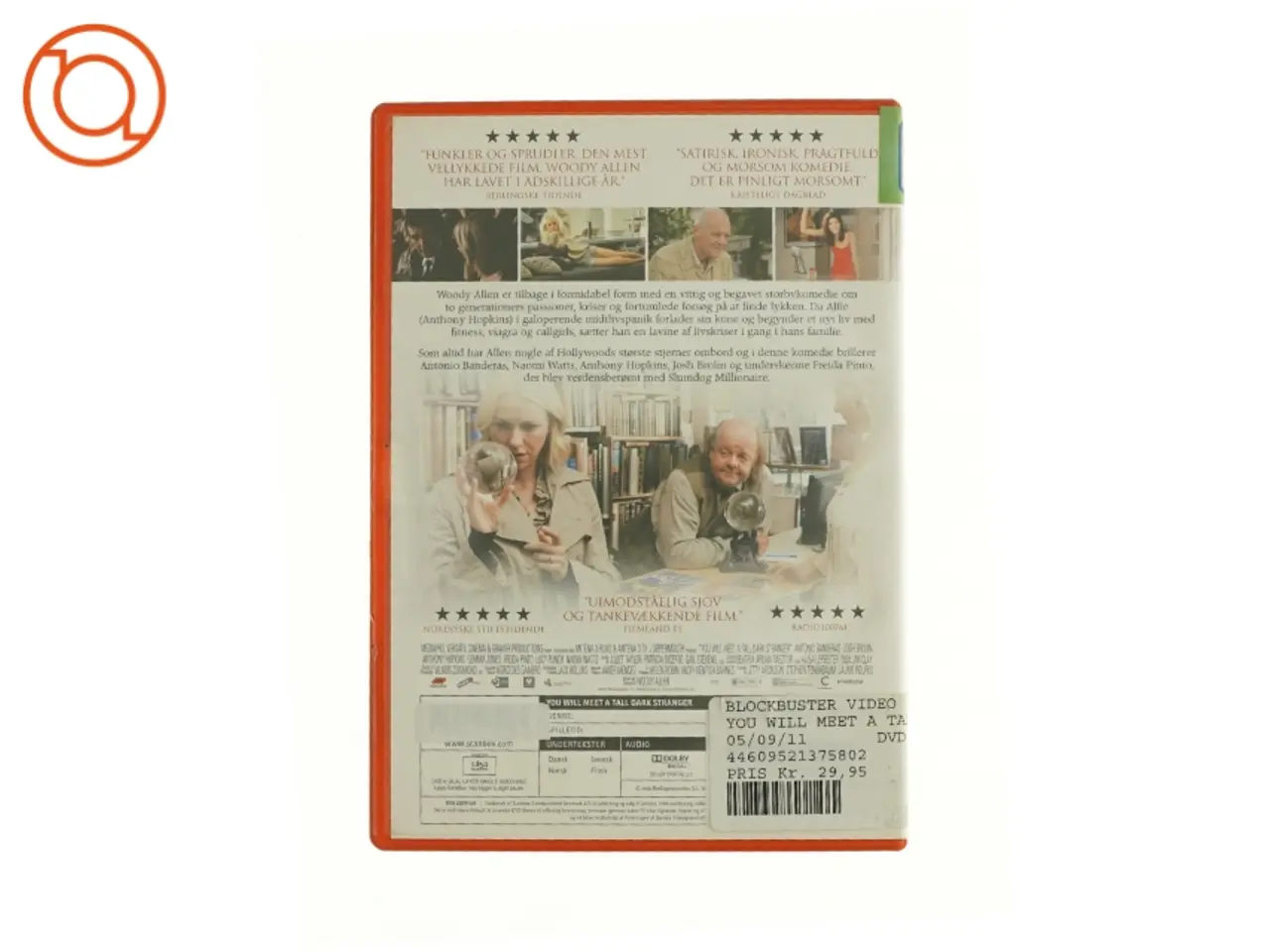 Billede 3 - You will meet a tall dark stranger fra dvd