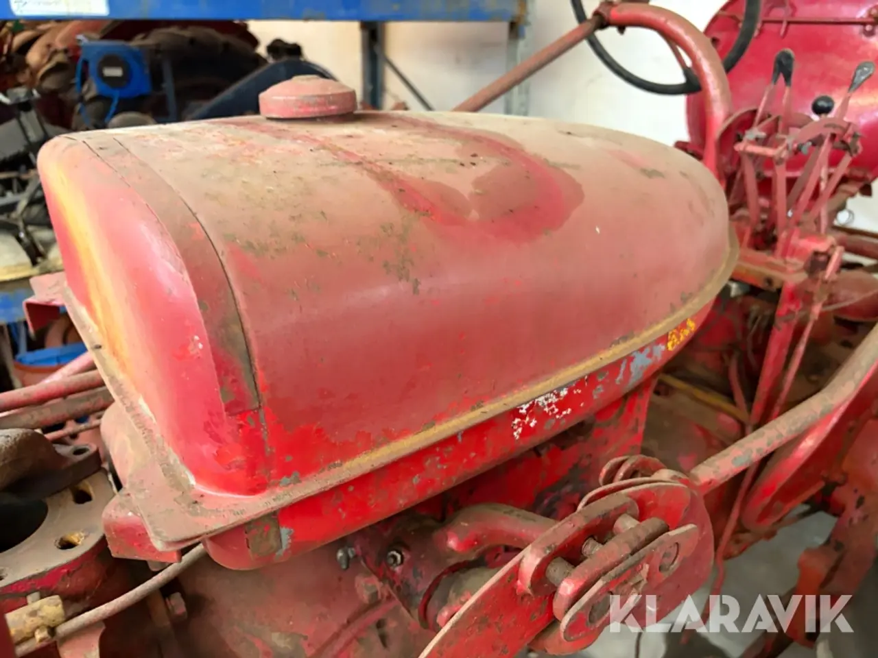 Billede 12 - Veterantraktor International Harvester Super A med plov