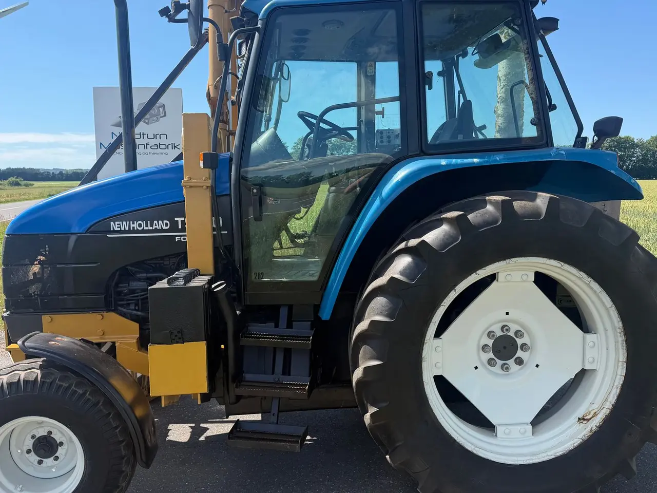 Billede 5 - New Holland TS100 Fin TS100 med rabatklipper