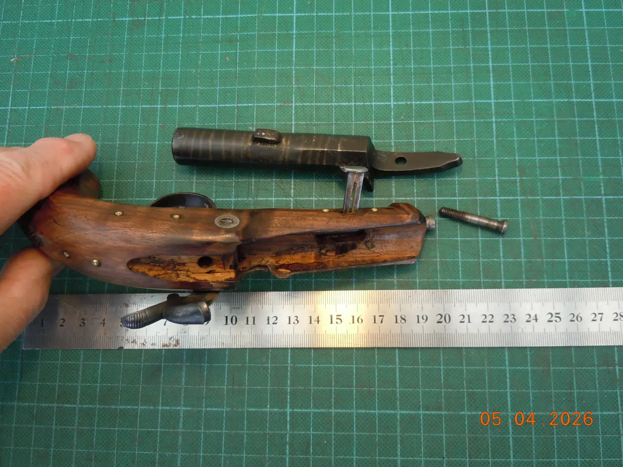 Billede 7 - Deringer forladepistol. Robert R. Hall