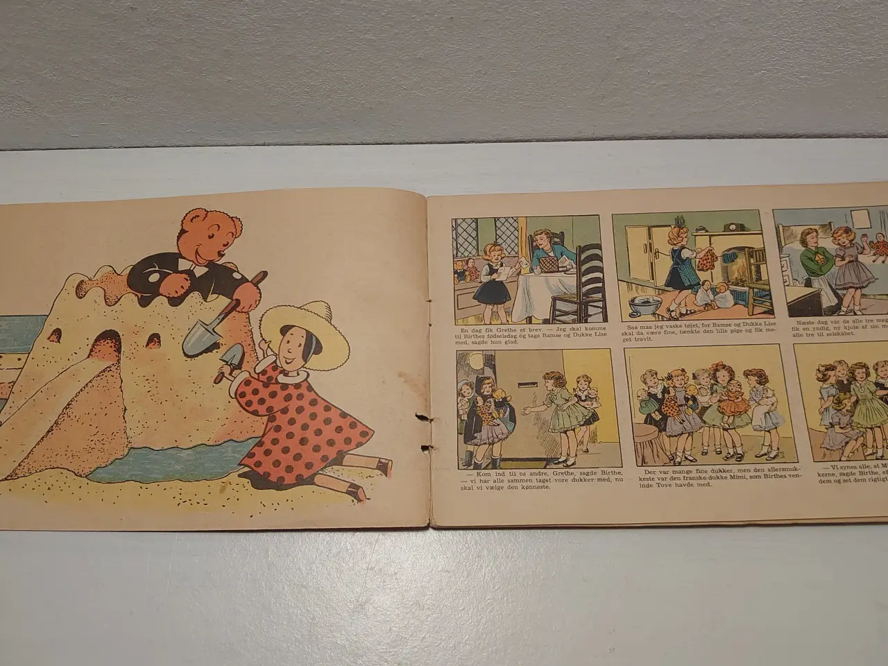 Billede 4 - Bamse er blevet borte. . 1.udg.1.oplag. 1953.