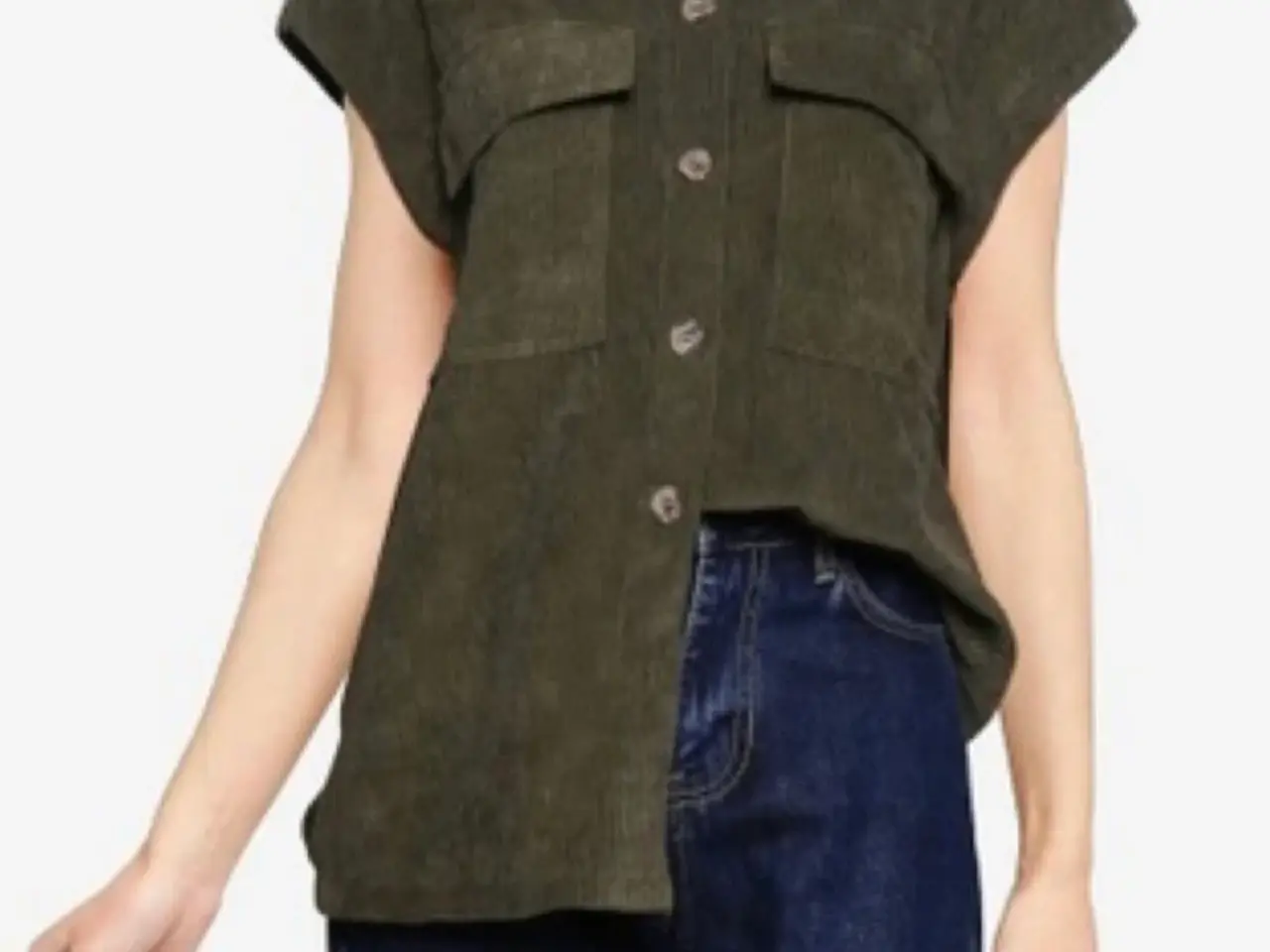 Billede 2 - Oversize fløjlsvest