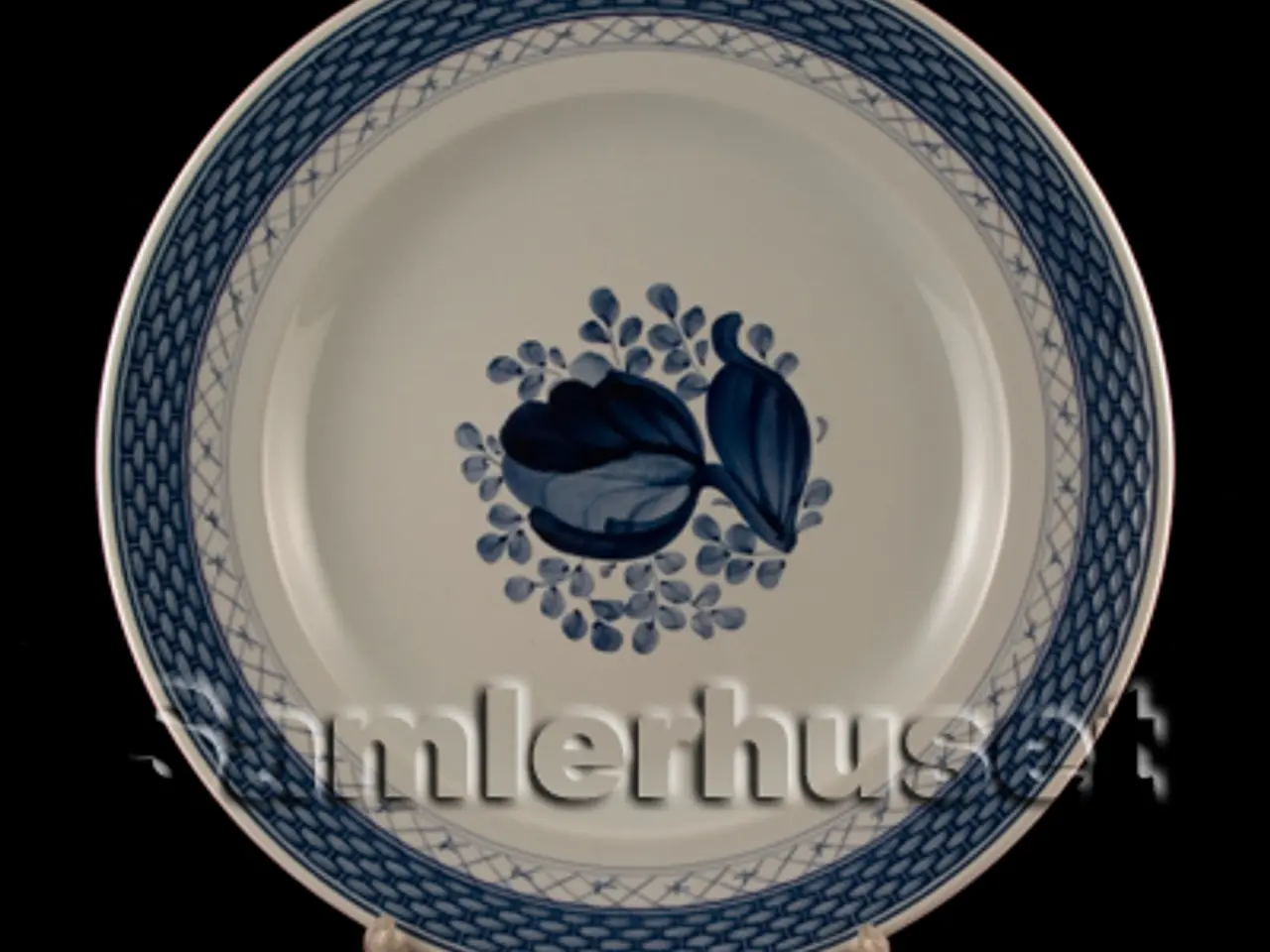 Billede 1 - Trankebar Tallerken Flad 19 cm. - R.C. 945
