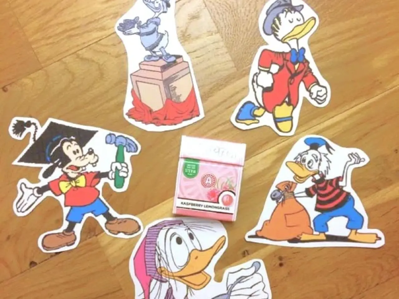 Billede 7 - Strygemærker med 5 Disney-figurer