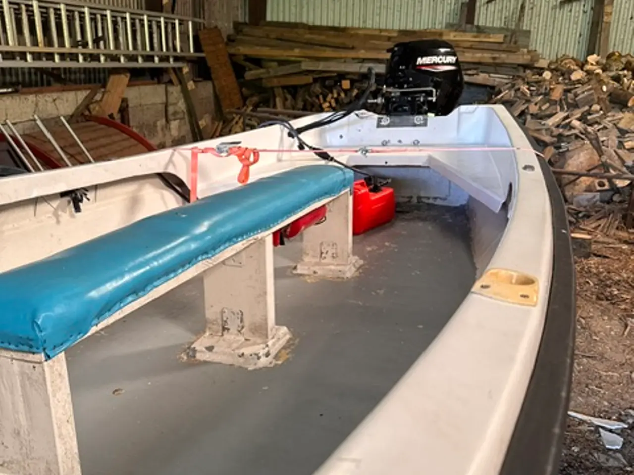 Billede 5 - Jolle 14 fod, båd trailer og motor