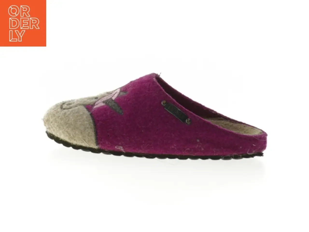Billede 1 - Børne-slippers str. 31 med enhjørning motiv fra Lindenbaum (str. 31 )