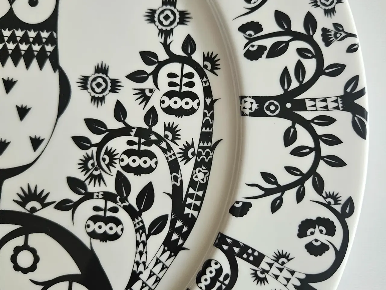 Billede 3 - Iittala tallerken med uglemotiv