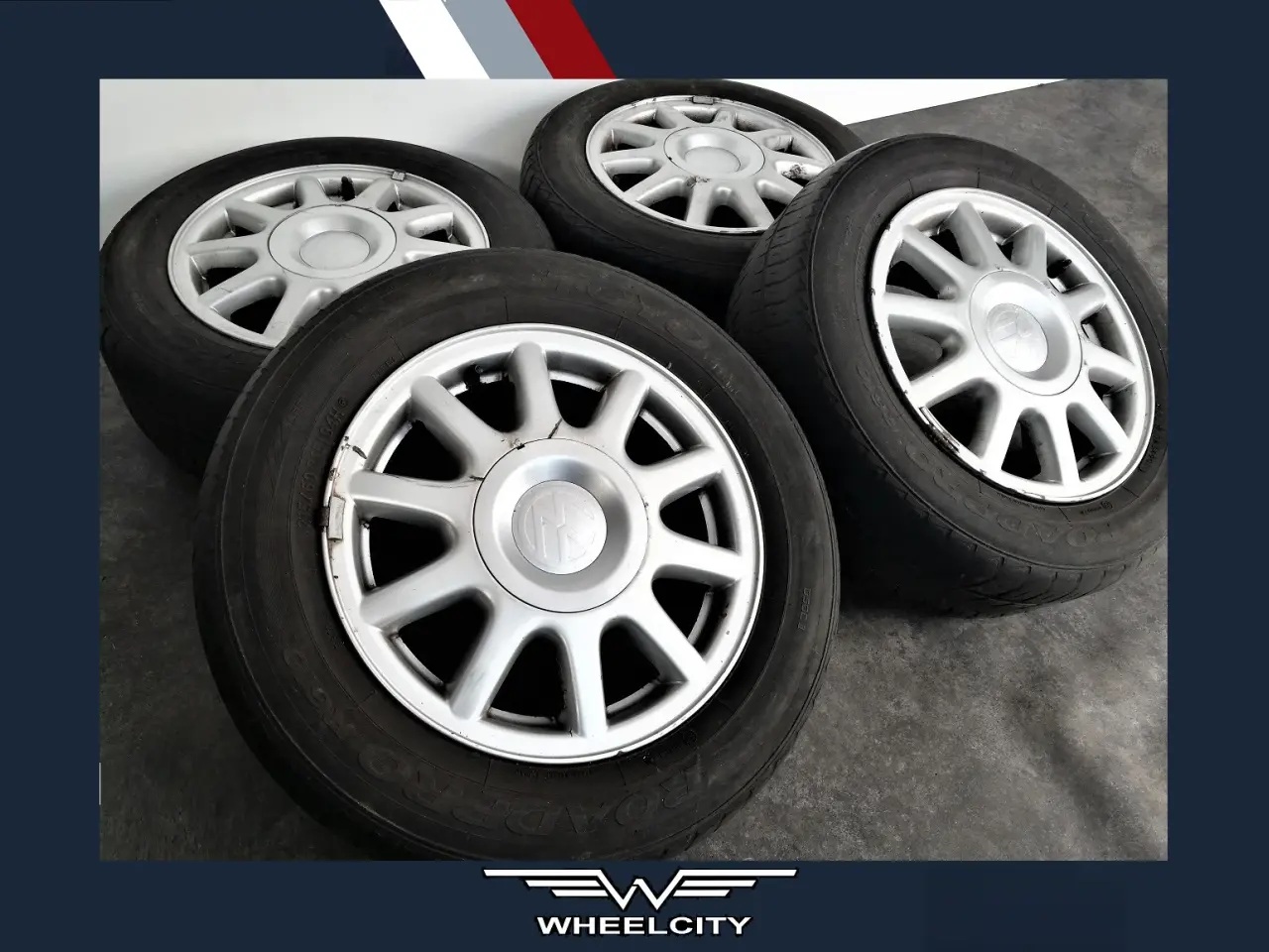 Billede 1 - 5x112 15" ET59, nav 57,1ø VW fælge