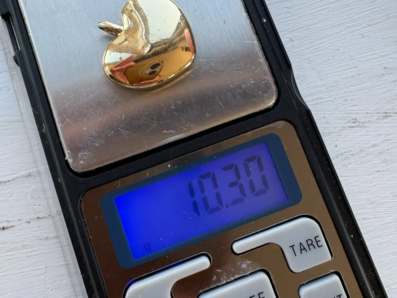 Billede 2 - G hjerte i 14 kt.