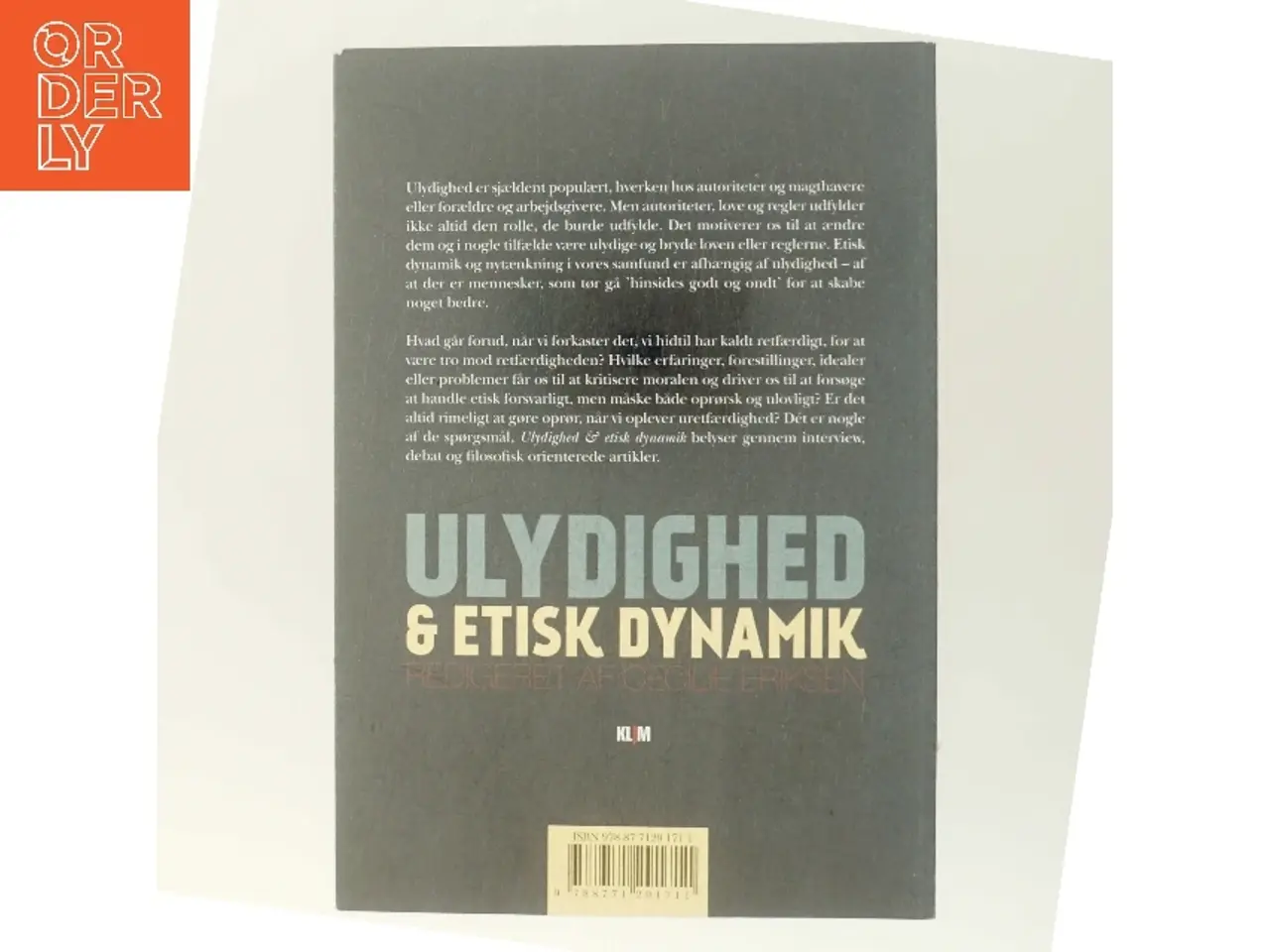 Billede 3 - Ulydighed & etisk dynamik af Cecilie Eriksen (Bog)