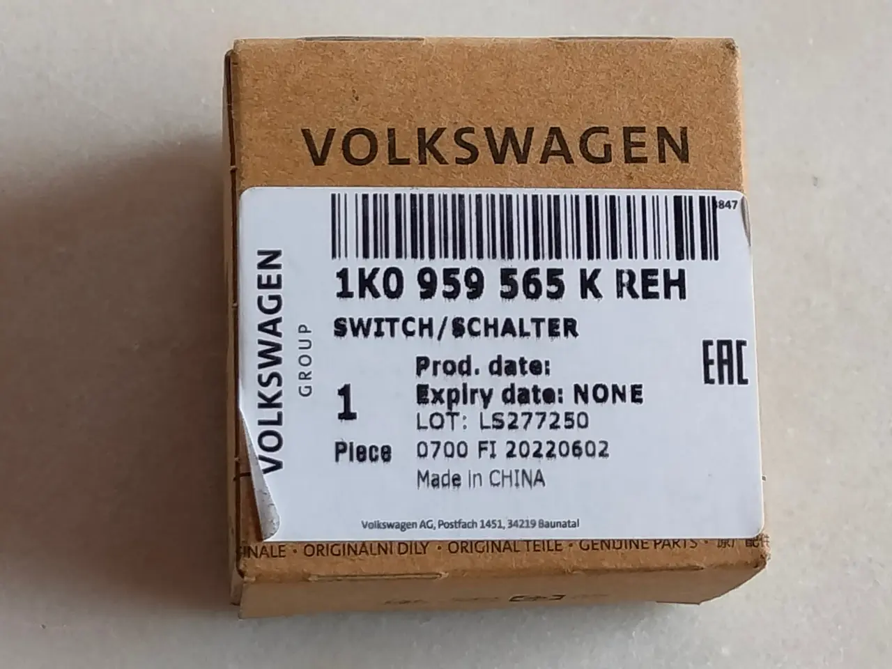 Billede 2 - Kontakt sidespejle VW Golf 6 / Touran/ Golf Plus