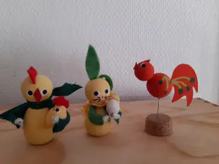 Påskehare, kyllinger & fugl fra Holbøll/ Holline