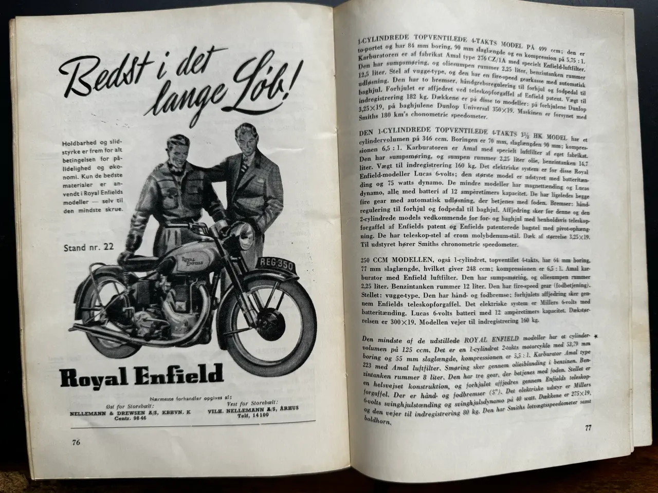 Billede 3 - 1951 - Int. MOTORCYCLE- og CYCLEMOTORUDSTILLING