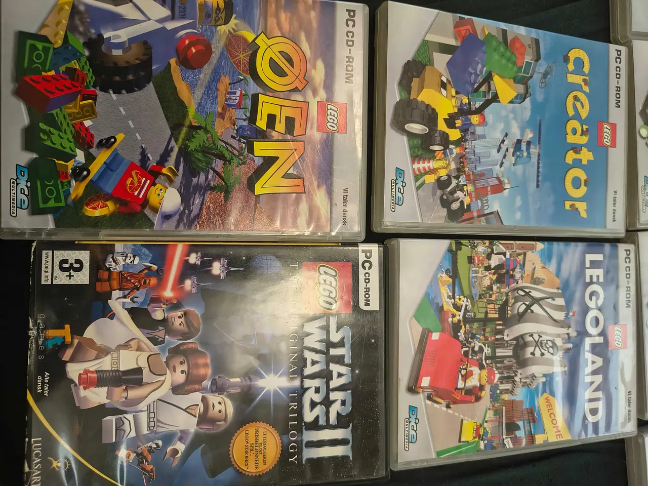 Billede 4 - Stor samling klassiske LEGO PC-spil – Retro CD-ROM