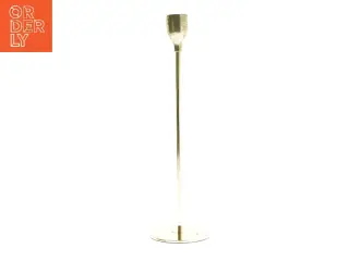 Guld lysestage (str. 20 cm)