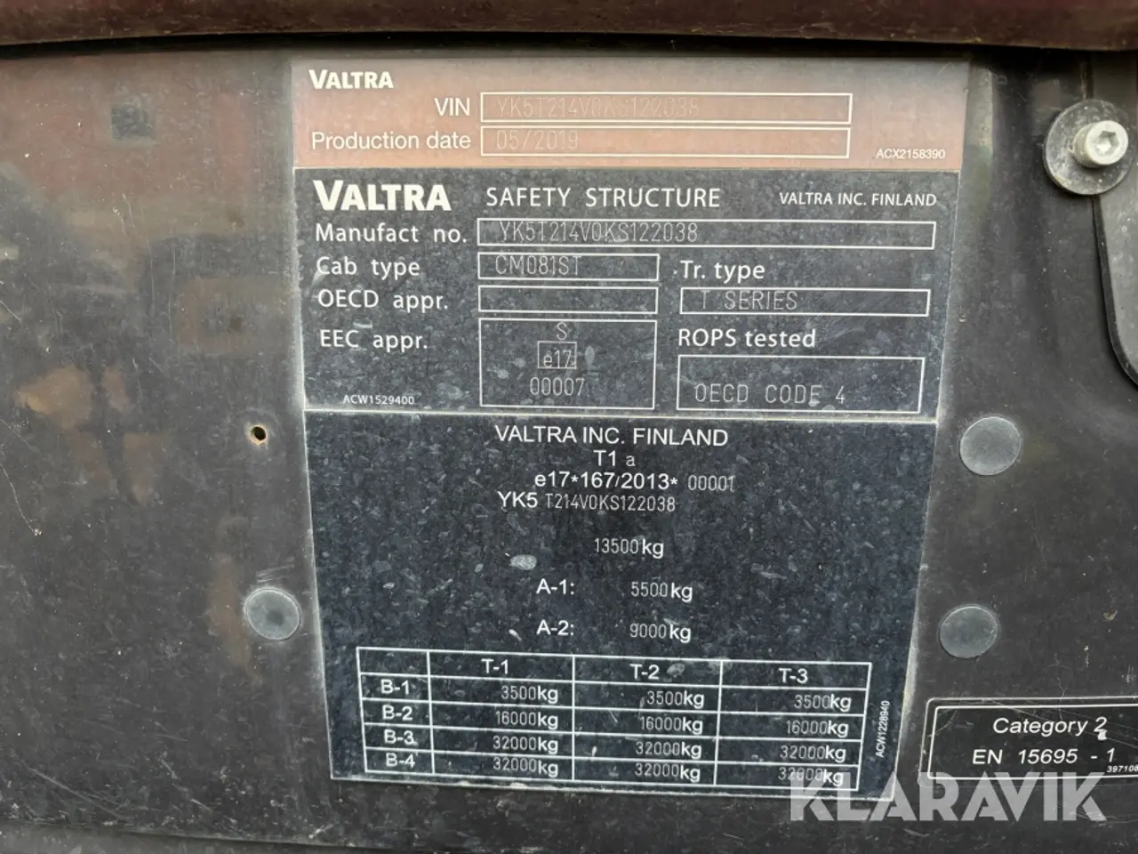 Billede 5 - Traktor Valtra T214