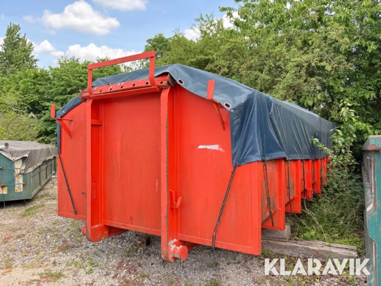 Billede 1 - Korn Container med Pressenning