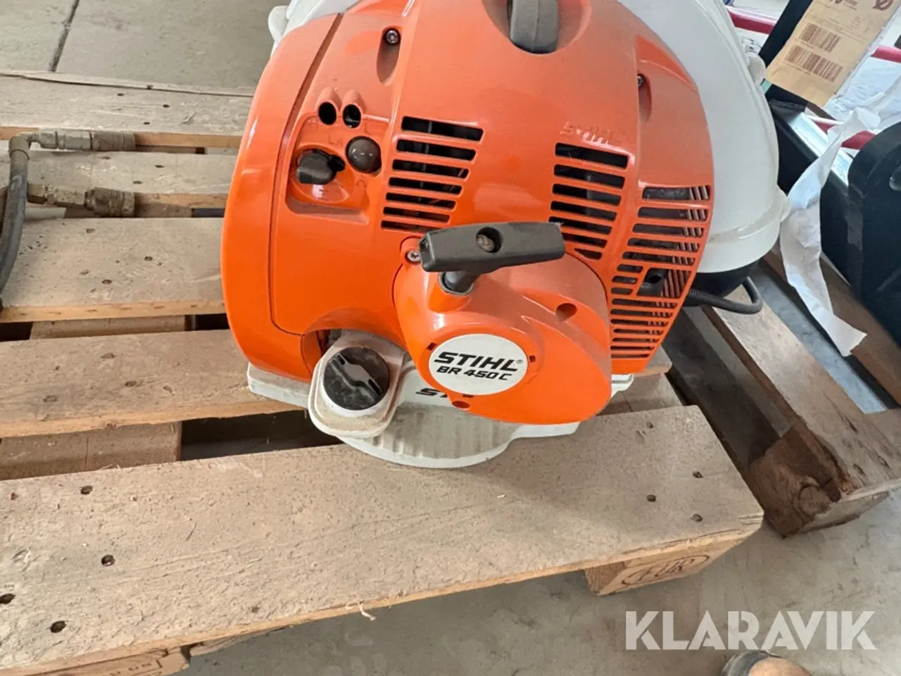 Billede 12 - Løvblæser rygbåren Stihl BR450