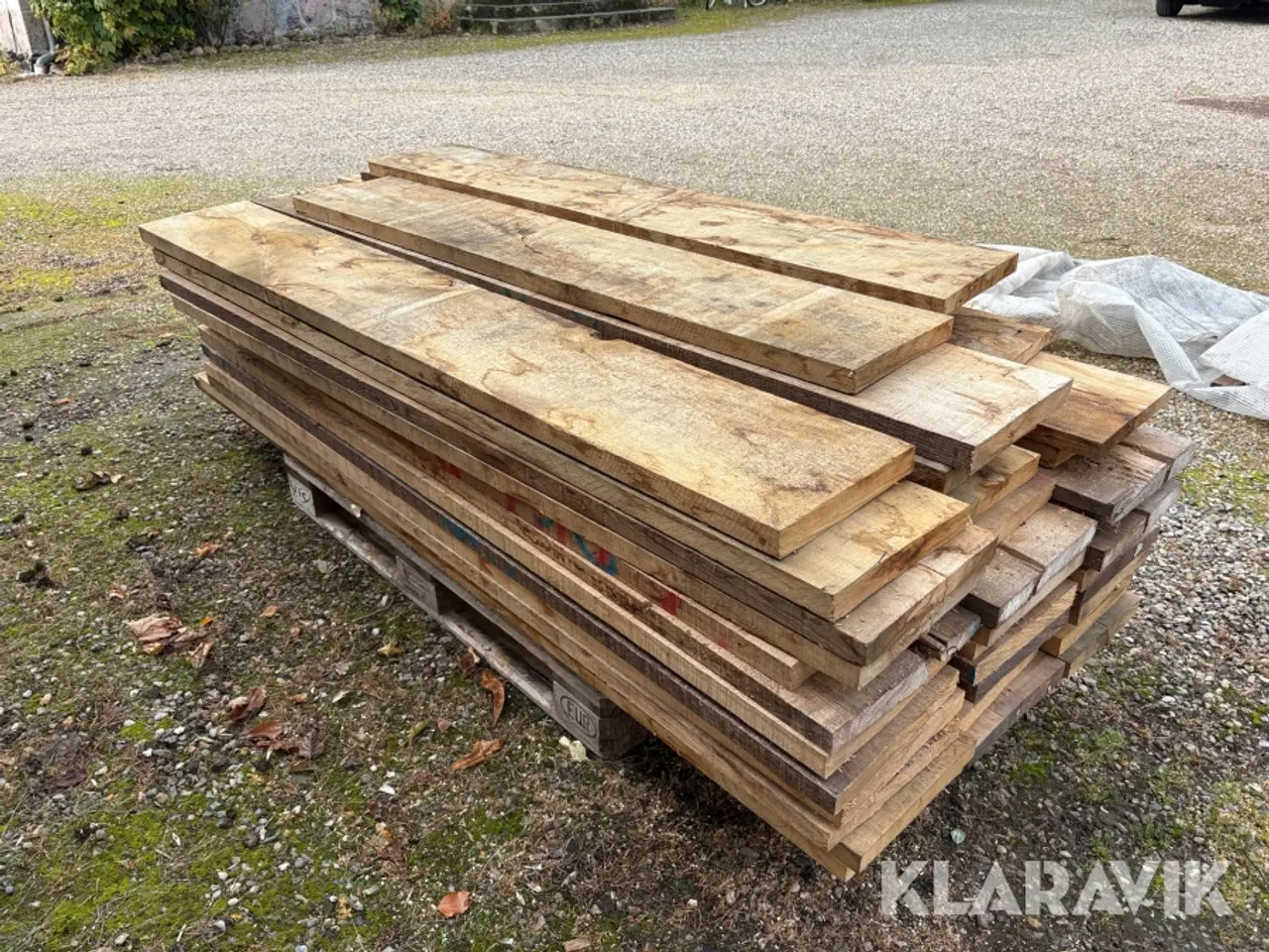Billede 1 - Planker i eg og ask 37 Styk