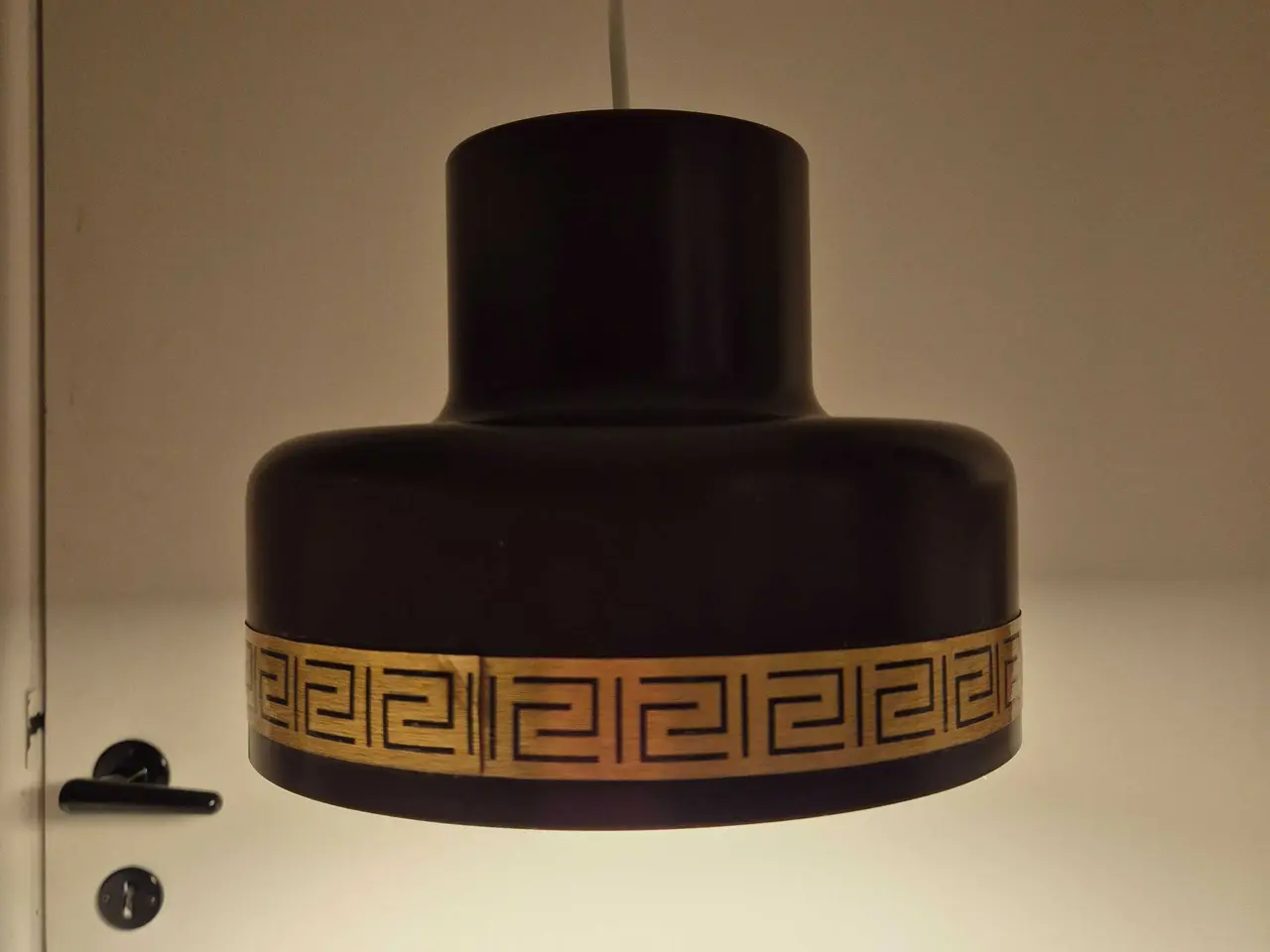 Billede 3 - Klassisk brun retrolampe fra danske Vitrika