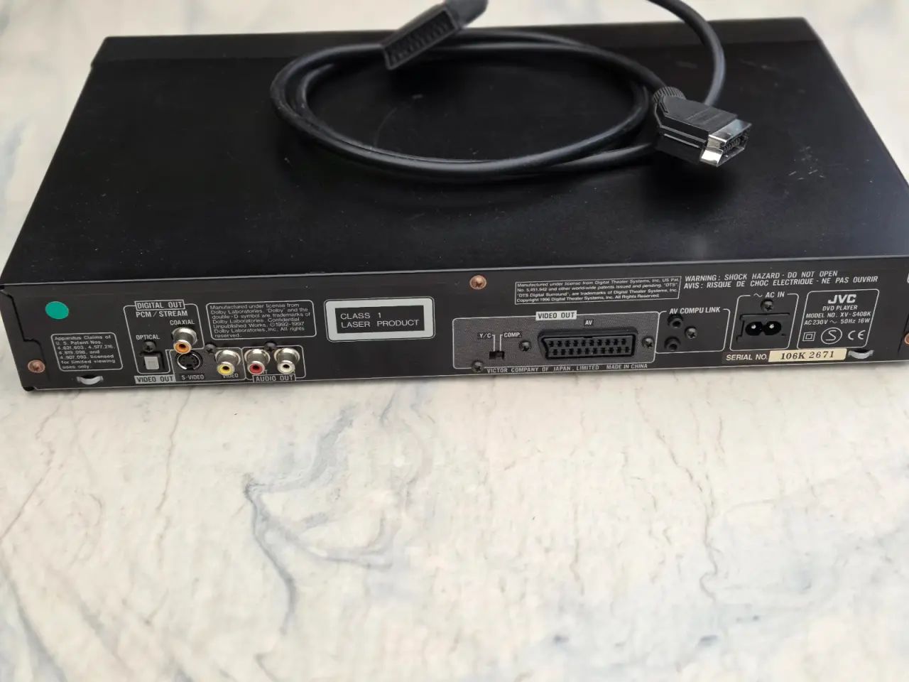 Billede 2 - JVC Dvd/cd player